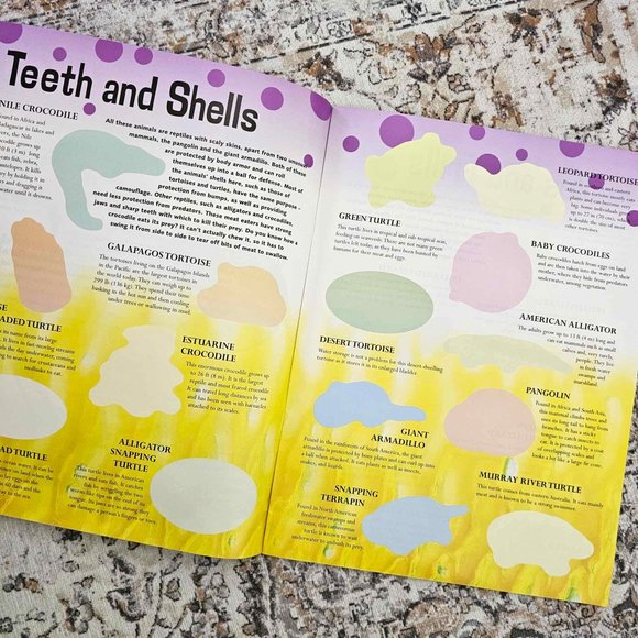 Set of 2 Children's Sticker Books. "Slimy & Scaly" and "Wet & Wild" . Softcover. - Picture 11 of 16